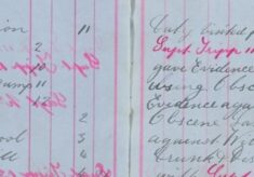 Gave evidence against William Marchant for being drunk and disorderly