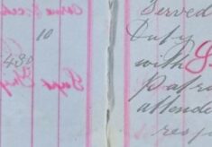 Served notices respecting burglaries