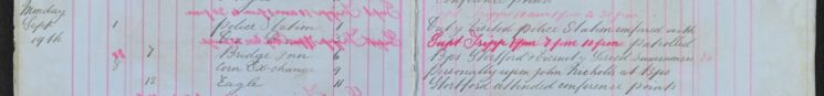Served summons on John Nicholls