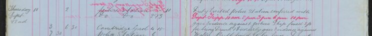Gave evidence against Joshua Ship
