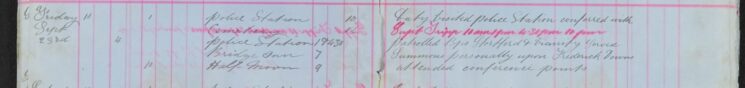 Served summons on Frederick Downs