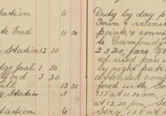 Conveyed George Eldred - handcuffed - to Cambridge Prison