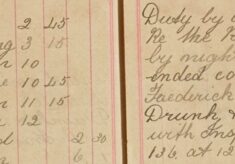 Apprehended Frederick Thomas Sanderson on Charge of Being Drunk and Disorderly