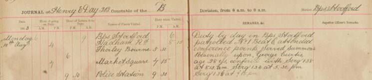 Served Summons on George Curtis