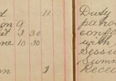 Attended Petty Sessions and Proved Service of Summons on George Curtis