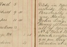 Served Summons on Clement Joselyne, Henry bush, Henry Laugher, John Long, Hollingsworth Halbury, Henry Manning and Edgar Carruthers