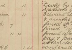 Attended Petty Sessions and Gave Evidence Against Edward Martin, Joseph Sampford, Edward Osborn and John O'Connor