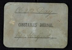 Officers' Journal; James Barington PC 68, Ernest William Burrows PC 230