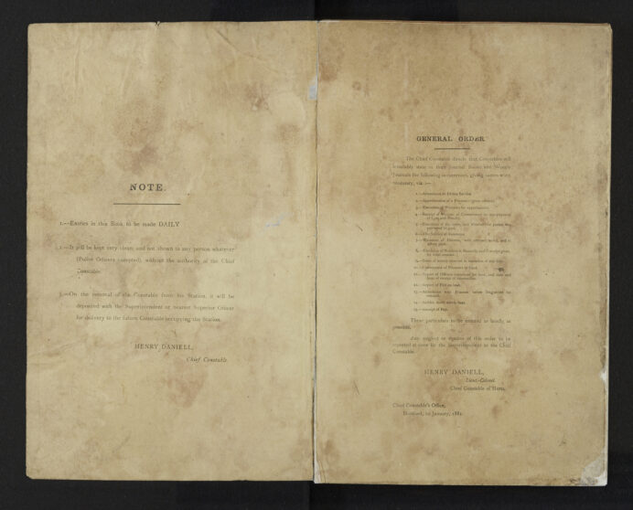 Pages 000e Note - General order