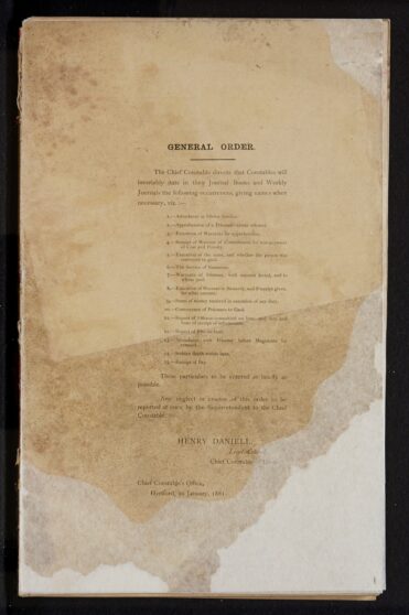 Pages 000 - General order