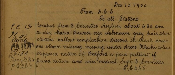Escaped From Three Counties Asylum