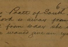 Request to Check Miss Pratt's House Whilst She is on Holiday