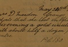 Lost Gold and Pearl Brooch