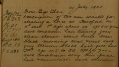 Description of Two Men Wanted For Stealing A Horse At Hertford