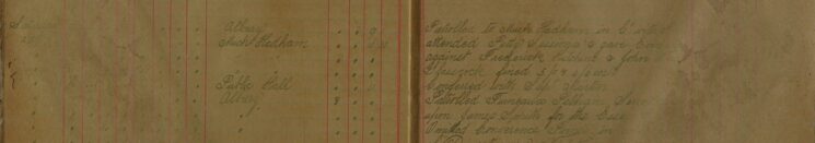 Gave Evidence Against Frederick Hutchins and William Glasscock at Petty Sessions