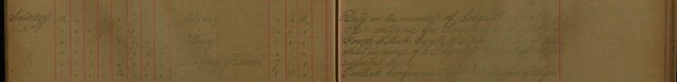 Reported William Smyth For Being Drunk in Charge of a Pony and Cart and Without a Light