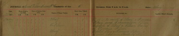 Served Summons Upon William Sapsford and William Godfrey