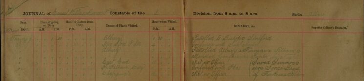 Served Summons Upon George Brace