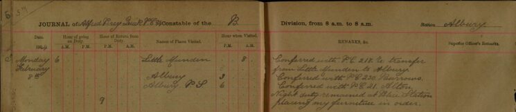 Transfer From Little Munden to Albury