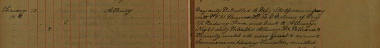 Served Summons on Henry Funston