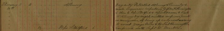 Made Report on Enquiries About G. Miles and H. Harrington