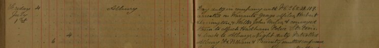 Arrested George Miles, Herbert Harrington and Walter John Miles and Conveyed Them to Much Hadham