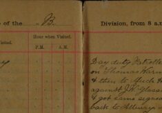 Served Summons on Thomas Warman and Thomas Tugby and Took Out Summons Against J.W. Glasscock and Albert Simpson