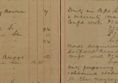 Preparing Duty Slips for Town and Obtained Statement From Miss Pepper Regarding Chas Montague