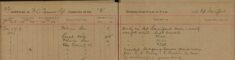 Paid Witness Fees to H. Perry and E. Groom Regarding Case of Unlawful Wounding