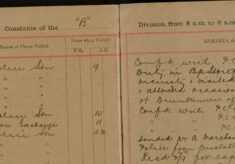 Handed Prisoner A. Marchant Over to Sergeant of Beds Police for Bastardy Arrears