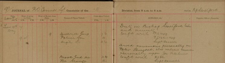 Served Summons Personally on Peter Thurgood and Witness Summons on James Kitchener