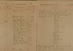 Served Rates Summons on Rev'd Edwards