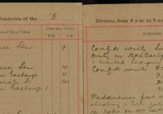 Paid Witness Fees in Cases of Watch Stealing and Till Robbery. Served Orders Regarding Rates on on Wm Edward Scott and Annie Mills