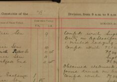 Obtained Statements Regarding E. Brazier Who Was Found Drunk on Licenced Premises