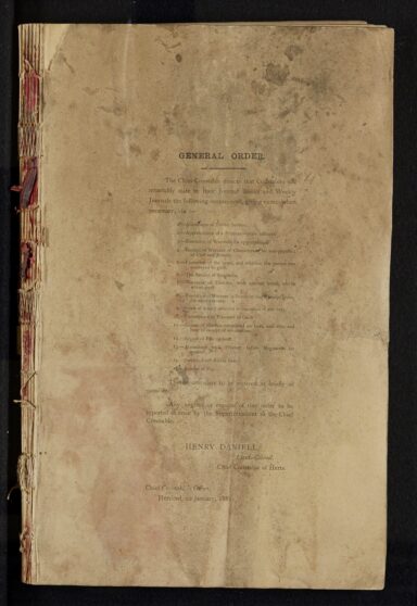 Pages 000 - General Order