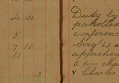 Apprehended Harry White and Charles Hudgell for Being Drunk and Disorderly