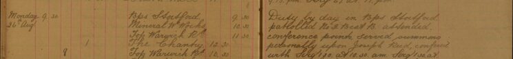 Served Summons Personally Upon Joseph Reed