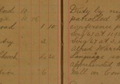 Alfred Marchant Using Obscene Language in South Street. Apprehended William Thurgood on Commitment Warrant