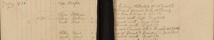Performed Special Duty at County [Court] and Later Took Alfred Thurgood into Custody on Charge of Being Drunk and Disorderly