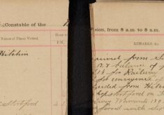 Proceeded by Railway From Hitchin E Division to Bishops Stortford on Transfer