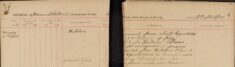 Proceeded by Railway From Hitchin E Division to Bishops Stortford on Transfer