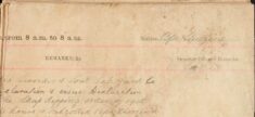 [Duty]At Sworder And Sons Sale Yard To [Inspect] Declaration And Issue Declaration [Re] The Sheep Dipping Order of 1908