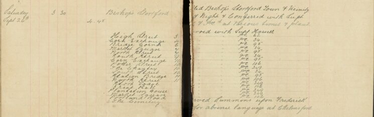 Served Summons Upon Frederick [ ] For Obscene Language At Chelmsford