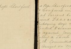 Attended Occasional Court To Give [Evidence] Against Joseph [Mansfield] [For] Stealing A Lamb