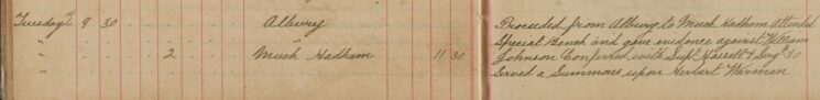 William Johnson At Court Again