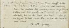 Complaint Of Boys Throwing Stones