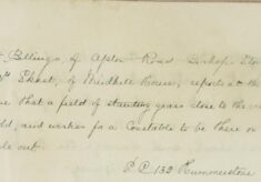 Request For Police To Control Crowds At A Sale Of Land By The Cricket Field