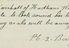 Request For A Constable To Look Round Mrs Marshall's House Whilst She's Away