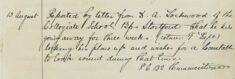 Request For A Constable To Check On Mr Lockwood's House Whilst He's Away