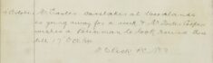 Request For Police to Check On Mr Cooper's Premises Whilst His Caretaker Is Away